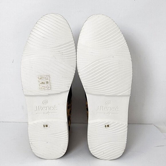 J Renee Philllipa Leopard Suede Ankle Boot, Women's 6 - Picture 12 of 13